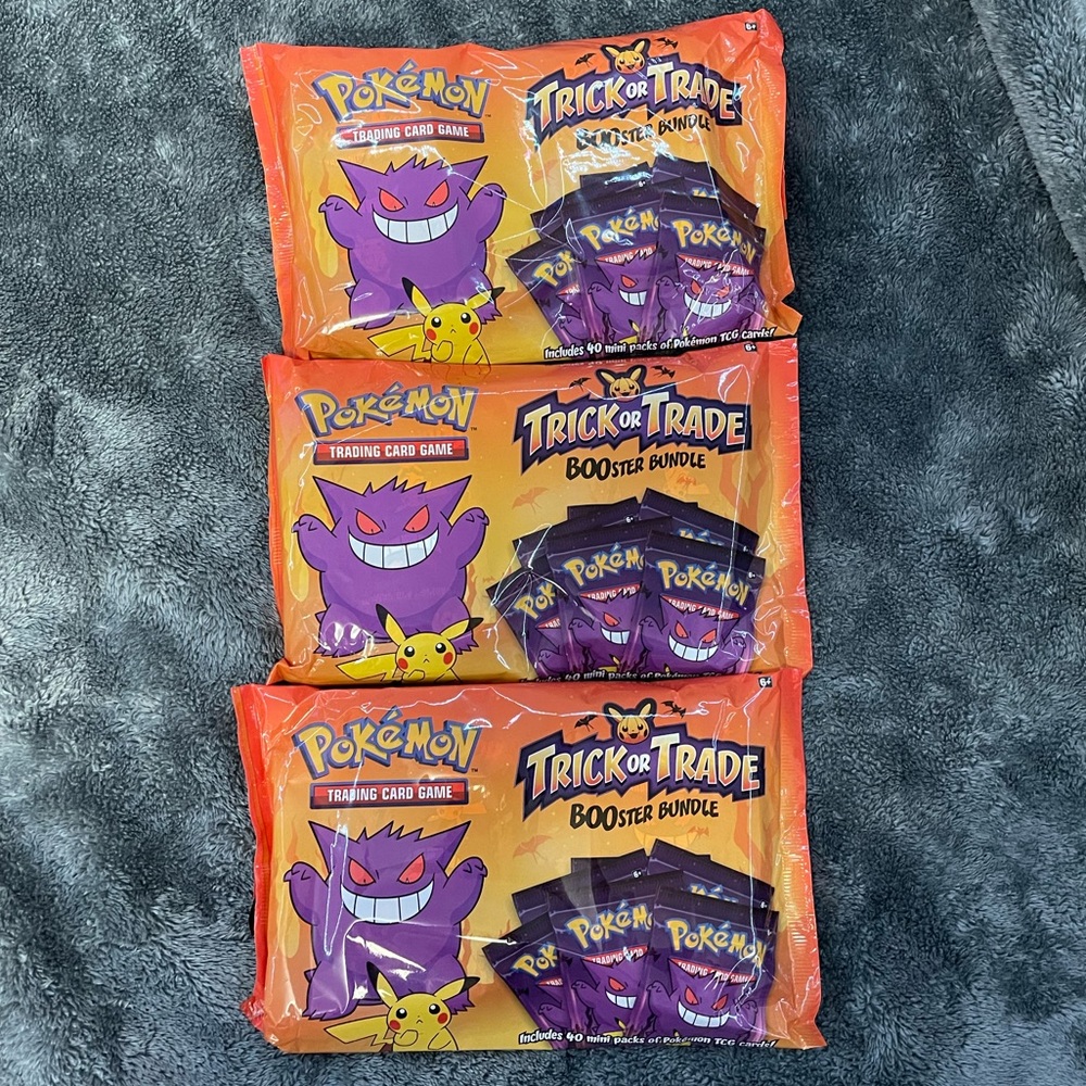 Pokémon Trick or Trade Booster Bundle Pack of 3